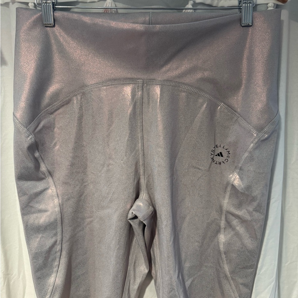 Stella McCartney x Adidas Metallic Pink Biker Short